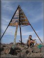 N vrchole Atlasu - Debel Toubkal (4167 m.n.m.)