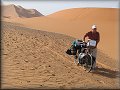 Dosta sa trocha hlbie do pte bol s bicyklom men problm